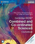 Cambridge IGCSE Combined and Co-ordinated Sciences Coursebook with CD-ROM