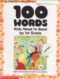 100 Words Kid Need to Read by 1st Grade: Book 1