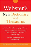 Webster's new dictionary and thesaurus