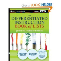 The Differentiated Instruction Book of Lists