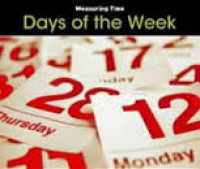 Measuring Time : Days of the Week