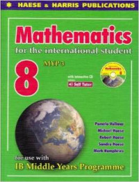 Mathematics For The International Student : 8 (MYP3)