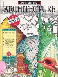 Architecture: A Fact-Filled Coloring Book