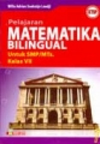 Pelajaran Matematika Bilingual Untuk SMP/MTS KElas VII KTSP