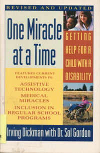 One Miracle A  Time: Getting help for a child with a disability