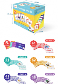 Saalin 220 Sight Words Flash Cards