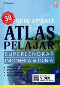 New Update Atlas Pelajar Superlengkap Indoensia & Dunia 38 Propinsi