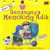 Senangnya Menolong Adik