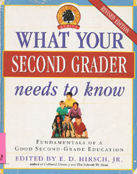 What Your 2nd Grader Needs To Know : Fundamentals of A Good Second-Grade Education