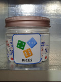 Dice in Jar