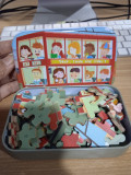 60 Pcs Jigsaw Puzzle in A Tin- School Bus