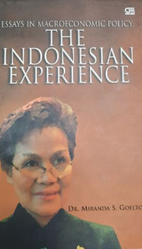 Essays in macroeconomics policy : the Indonesian experience