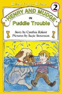 Henry and Mudge in puddle trouble