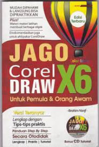 Jago Corel Draw X6 Untuk Pemula & Semua Orang +CD Tutorial