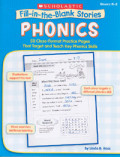 Phonics Grade K-2: 50 Cloze Format Practice Pages That Target...