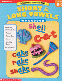 Short & long vowels workbook grades K-2