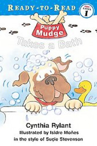 Puppy Mudge: takes a bath